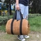 thumbnail image 5 of Toystoory Bolsa de transporte de leña para exteriores, bolsa de troncos ajustable, lona, ​​portátil, para acampar, chimenea, almacenamiento en el Jardín y Patio Toystoory HA007438-00B, 5 of 6