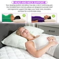 thumbnail image 5 of 2 Pack Queen Size Bed Pillow, Rayon Made from Bamboo Pillows with Washable Pillowcases, Queen (2 Pack), 5 of 5
