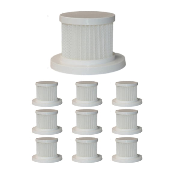 10 filtros de repuesto para aspiradora. Suministros de limpieza para filtros de aspiradora. Estilo C