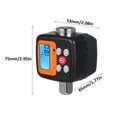 thumbnail image 3 of Tignapoo ENGC-200 Digital Torque Wrench Meter with 1/2" to 1/4" & 3/8" Adapters, Multi-Unit Conversion, Sound & Light Alarm, Dual Modes, Black & Orange Design, Battery Not Included, 3 of 6