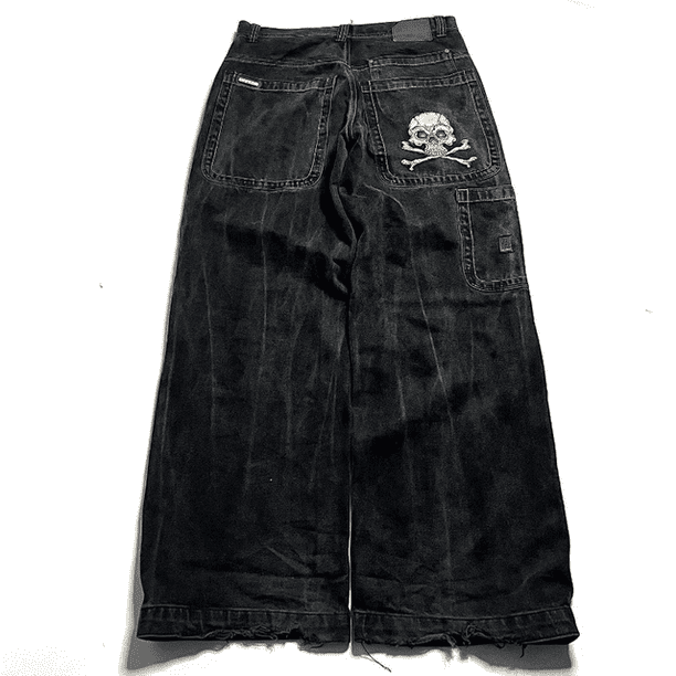 JNCO Vintage Jeans Y2K New Harajuku Hip Hop Letter Embroidered