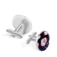thumbnail image 3 of Santa Claus Elegant Men's Stainless Steel Cufflinks Set for Formal Attire and Special Occasions, 3 of 6