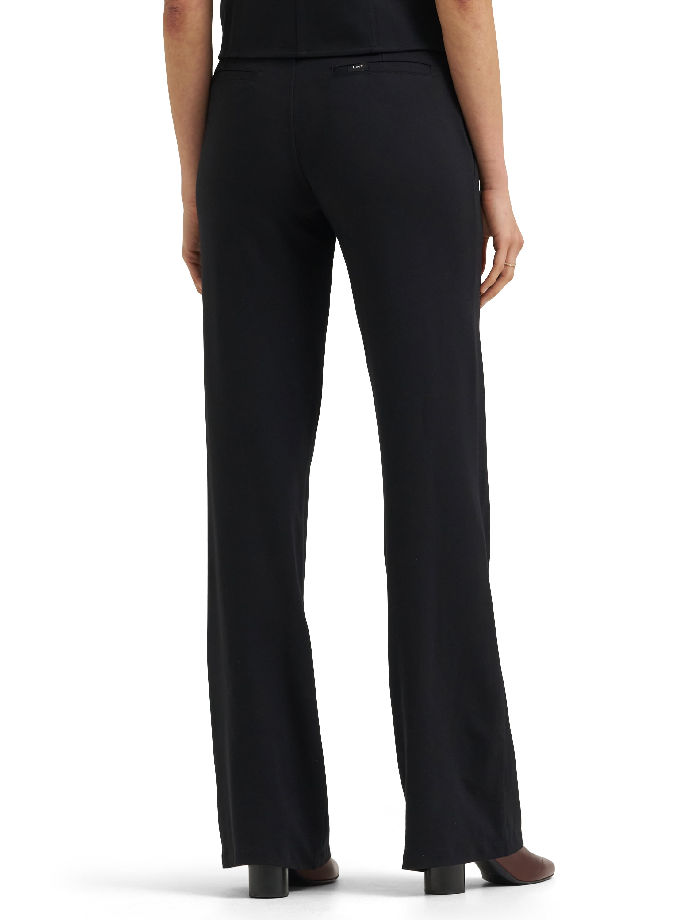 Lee Womens Comfort Waist Knit Bootcut Pant