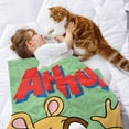 thumbnail image 2 of Arthur anti-pilling, suave, ligera, esponjosa y acogedora de lujo para hogar y cocina – Perfecta para niños y adultos,120X180cm, 2 of 6
