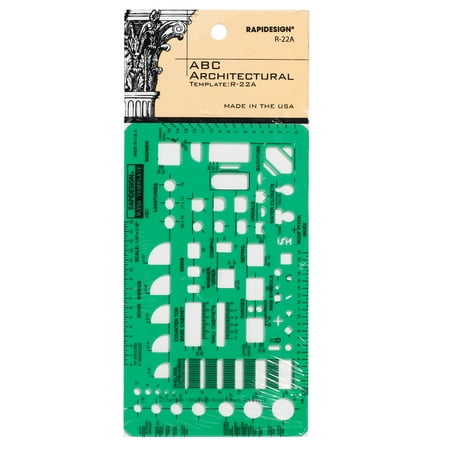 UPC: 0014173253002 | Pickett ABC Architectural Template 1/8 = 1