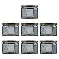 thumbnail image 1 of 7 Pcs Embossed Candle Holder Candle Containers Candle Jars Candle Making Supplies, 1 of 8