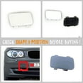 thumbnail image 4 of Trimla Front Tow Cover for 07-10 BMW 1 series E87 E81 Hatchback E82 E83 Fit 116d 114d 118d 125i 128i 135i 2007 2008 2009 2010 bumper Hook Eye Cap 51117201202 black, 4 of 5