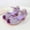 Purple, variant on Liyamei Girls Dress Shoes with Heels - Sparkly Sequins Girl Sandals Open Toe for Wedding Party Comfortable Bowknot Straps Size Blue 4-4.5 Years