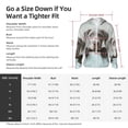 thumbnail image 3 of KLL Adorable Puppy Portrait Print Men's Women’s UPF 50+ Sun Protection Outdoor Hoodie Jacket Long Sleeve Fishing Hiking Performance Shirt- Medium, 3 of 5