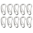 thumbnail image 1 of Spring Snap Rope Hook, Marine Grade Stainless Steel  High Strength 30mm Heavy Duty Snap Rope Hook  For Flag Poles, 1 of 8