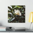 thumbnail image 4 of Gardenia in Pointillism - Canvas, 4 of 10