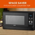 thumbnail image 3 of Commercial Chef CHM14110B6C 1.4 cu. ft. 1100W Countertop Microwave - Black, 3 of 8