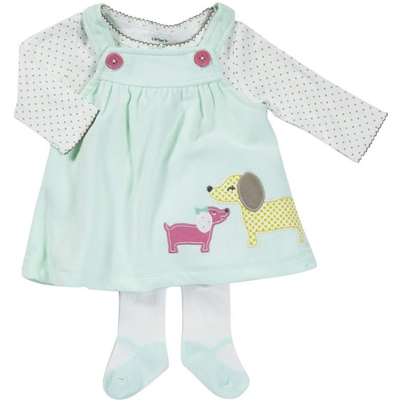 Carter's Micro Jumper - Mint Dog- 18 Months