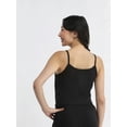 thumbnail image 5 of No Boundaries Jersey Sleep Henley Cami, Women's XXS-3X, 5 of 5