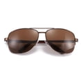 thumbnail image 4 of 3 Pairs of Men Half Rimless Bifocal Reading Glasses 1.50 Classic Brown Metal Readers Tinted Brown Sunglasses 1.50 Strength, 4 of 6