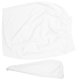 thumbnail image 1 of Hair Towel Wrap for Bath Towel Water Absorbing 1Set Adult White Polyester, 1 of 5
