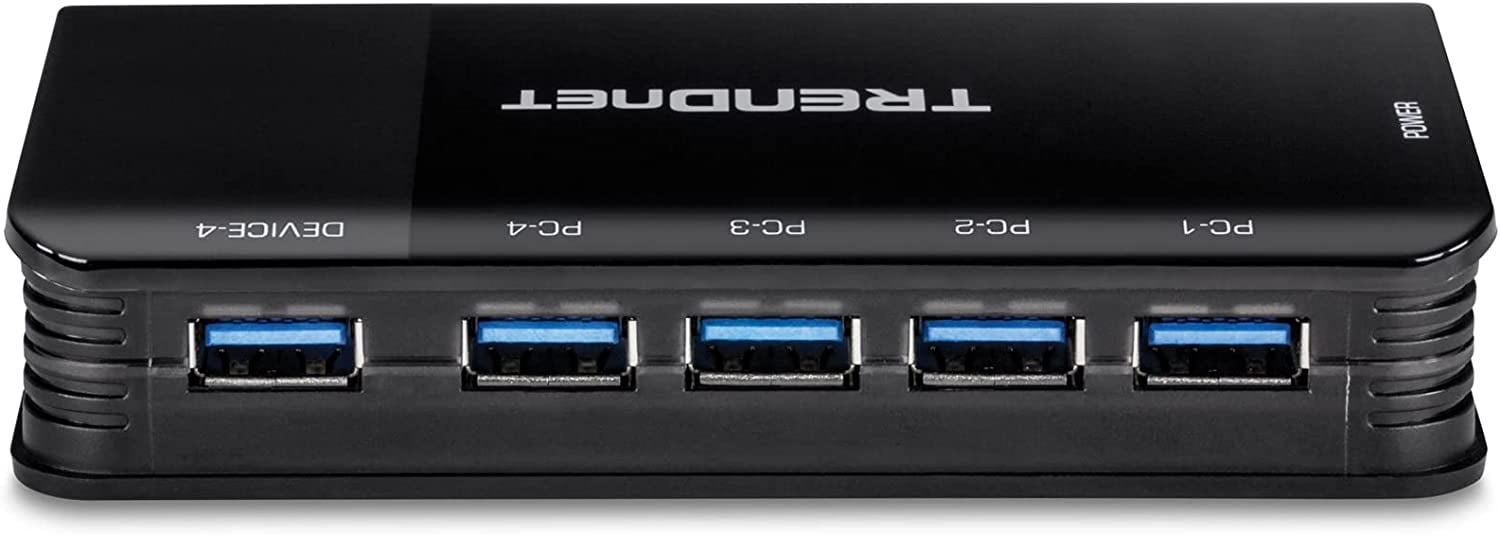 TRENDnet TK-U404  4 Computer 4-Port USB 3.1 Sharing Switch
