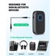 thumbnail image 2 of Adaptador AUX Bluetooth COMSOON para coche con batería de 16 horas de duración, 2 of 7