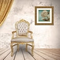 thumbnail image 3 of PI Studio 20x20 Gold Ornate Wood Framed with Double Matting Museum Art Print Titled - Slowdance Woodblock II, 3 of 4