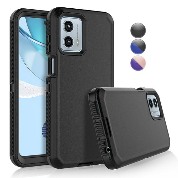 For Motorola Moto G Power 2024 Case,Sturdy Case for Moto G Power 2024 6.7",Tekcoo Full-Body Shockproof Protection Heavy Duty Hard Plastic & Shock Absorption Rubber Rugged Bumper 3-in-1 Case Cover