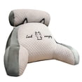 thumbnail image 5 of Tnobhg Bed Rest Reading Pillow with Arm Support Cartoon Print Detachable Backrest Support Sofa Couch Pillow Cushion, 5 of 8