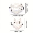 thumbnail image 3 of 1pc, Half-face Mask, Fierce Tiger And Wolf Mask, Halloween Party Performance Cosplay Costume Supplies, Halloween Costume Prop, Halloween Decor Supplies, 3 of 4