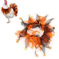 thumbnail image 1 of LAFGUR Colorful Chicken Dress, Chicken Dress Make Your Chicken More Beautiful In And Christmas For, 1 of 8