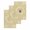 Tan, variant on Black Daisy Bees Kitchen Dish Towels for Drying Dishes Set of 2, Spring Farmhouse Honey Floral Rings Waffle Weave Microfiber Hand Tea Bathroom Towels Quick Dry & Absorbent Towel 12x12