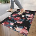 thumbnail image 4 of Pioneer Flower Floral Print Pattern Door Rugs,Washable Non Slip Door Mats Indoor,Decorative Door Mats,Entry Mat Indoor for Entrance,Bedroom,Kitchen,Bathroom,17"x30", 4 of 6