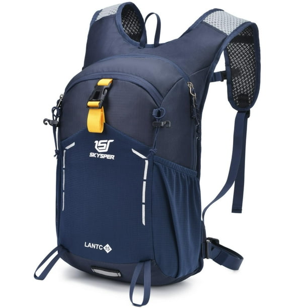 Mochila de senderismo SKYSPER pequeña, 15 L, resistente al agua para mujeres y hombres