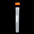 thumbnail image 3 of Uxcell 15ml Plastic Round Bottom Centrifuge Tubes with Orange Cap 10 Pack, 3 of 5
