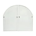 thumbnail image 6 of ABBSR White Arch Wall Mirrors,2 Pack Vintage Decor Window Mirror for Art Exhibitions,Office,A, 6 of 8