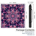 thumbnail image 2 of Paisley Mahjong Mat for Table, 31.5*31.5in Anti Slip American Mahjong Table Cloth, Noise Reduction, Neoprene Mah jongg Mat with Carrying Bag & 3 Dices, Mahjong Accessories Gift, Board Tile Games Mats, 2 of 7