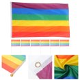 thumbnail image 3 of 7pcs Gay Flags Rainbow Flags Mini Pride Flags Pride Banners Outdoor Pride Flags, 3 of 7