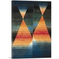 thumbnail image 1 of ARTCANVAS Twin Tents 1923 Canvas Art Print by Paul Klee - Size: 60" x 40" (1.50" Deep) (3-Piece), 1 of 9