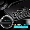 thumbnail image 6 of Dteck for Samsung Galaxy Z Fold4 5G Camera Lens Protector, 9H Tempered Glass Camera Cover Screen Protector Metal Individual Ring for Samsung Fold4 5G 2022 Release, Black, 6 of 7