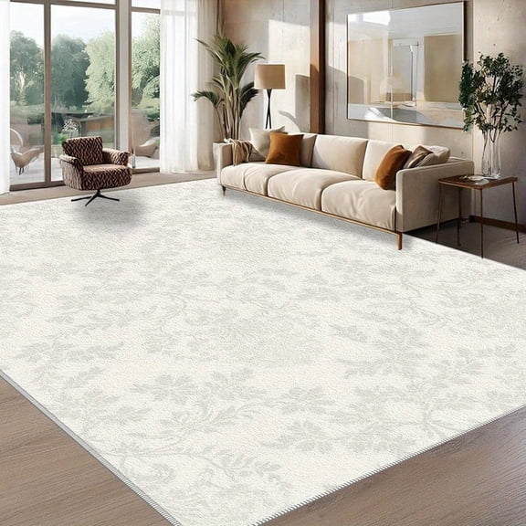 6.5'x10' room carpet thick carpet for living room high traffic area rug natural area rug soalmost area rug