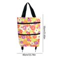 thumbnail image 3 of OUSITAID Home Essentials Portable Shopping Wheel Bag Tug Bag Telescopic Roller Bag Supermarket Shopping Bag Shopping Cart Foldable Backpack Home Organizer Container on Clearance, 3 of 5