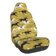 thumbnail image 1 of Wukai Horsemen In Horseraces Full Set Car Seat Covers with Soft Padding Universal Auto Front Seats Protector and Cushion Mat, 1 of 5