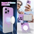 thumbnail image 5 of Compatible with iPhone 14 Pro Max Gradient Case Magnetic Luminous Case Glow in The Dark Noctilucent Slim Fit Cover Protective Anti Scratch Case Cover, 5 of 9