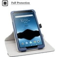thumbnail image 7 of Labanema For Vortex Tab 8 4g Rotating Case,MAXWEST Nitro 8 Rotating Case,SKY Devices Elite Octa Rotating Case,Foxx T8 Plus Rotating Case,Pritom L8 Rotating Case,Blue, 7 of 7