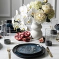 thumbnail image 3 of Stone Lain Mirella 16-Piece Dinnerware Set Stoneware, Borosilicate Glass, Service for 4, Blue, 3 of 6