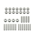 thumbnail image 2 of OIL PAN STUD KIT BOLTS STAINLESS STEEL KIT Replacement for  283 327 350 400 SMALL BLOCK, 2 of 7