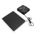 thumbnail image 2 of Solar Powered Ventilator, Waterproof Solar Panel Fan Kit Practical  For Dog Chicken House For Greenhouse, 2 of 8