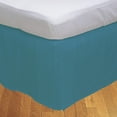 thumbnail image 2 of 100% Egyptian Cotton 1 PCs Box Pleated BedSkirt 15 inches (Medium Blue,Twin Xl), 2 of 5
