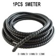 thumbnail image 4 of 1PCS Black Hydraulic Hose Guard/Cable Protection/Spiral Wound 5m D-8/10/12mm, 4 of 5