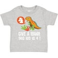 thumbnail image 3 of Inktastic 4th Birthday Party Dinosaur Boys Toddler T-Shirt, 3 of 5