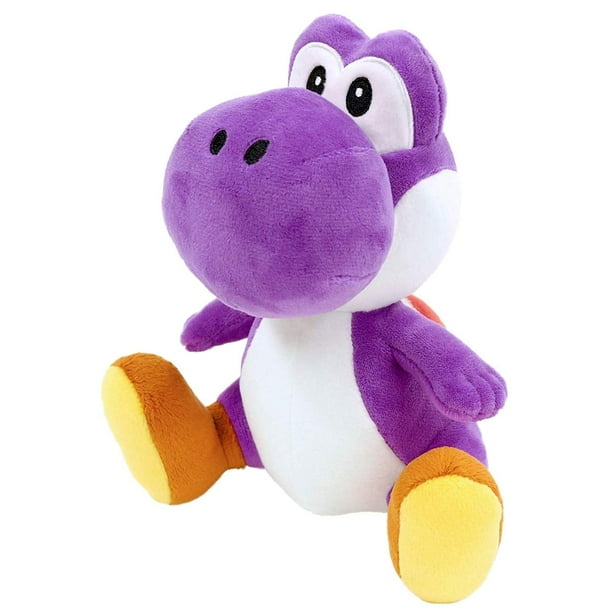 Peluche Little Buddy Super Mario All Star Purple Yoshi de 7 cm
