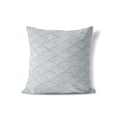 thumbnail image 2 of Rolling Waves Slate Blue Throw Pillow, 2 of 4