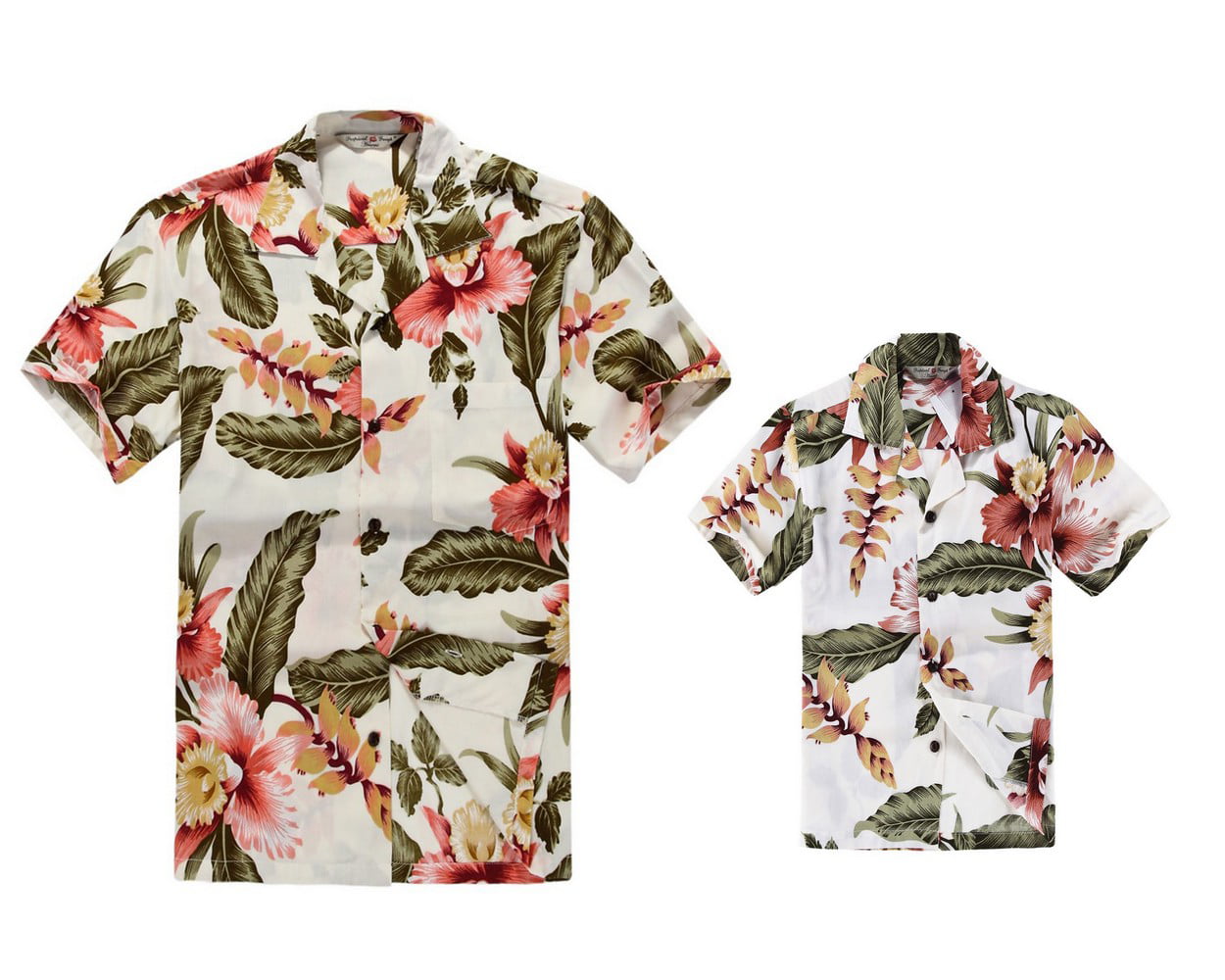 Mens Island Sunset Hawaiian Aloha Shirt Alohawears Clothing Company Make in Hawaii